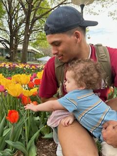 Jordan Son and Tulips Jordan Son and Tulips